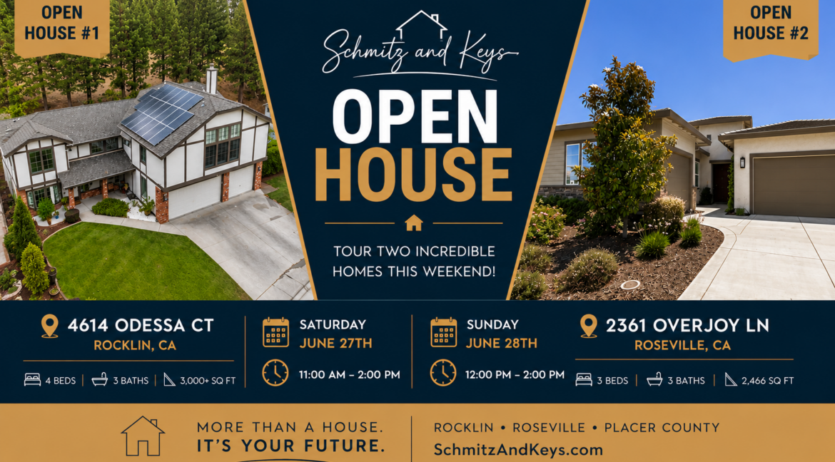 2 open houses
