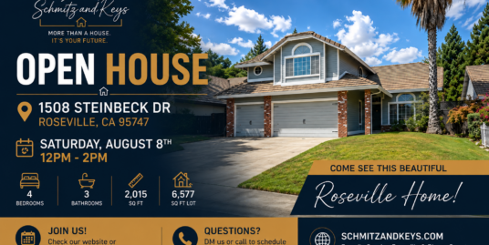 1508 Steinbeck roseville ca